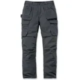 CARHARTT Cargohose Relaxed Fit Grau W42-L30