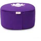 yogabox Yogakissen oval Lotus Stick Basic - lila 28 x 23 13,0 cm 1 St