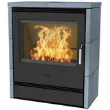 Fireplace Kaminofen Rönky  (9 kW, Raumheizvermögen: 180 m3, Material Verkleidung: Speckstein, Schwarz)