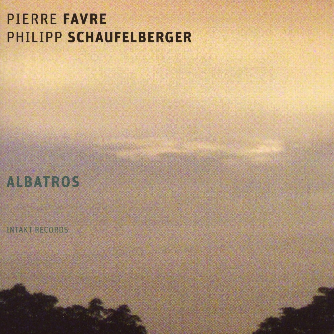 Albatros - Pierre Favre  Philipp Schaufelberger. (CD)