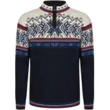 Dale of Norway Vail Masc Sweater Midnightnavy / Redrose / Offwhite XL