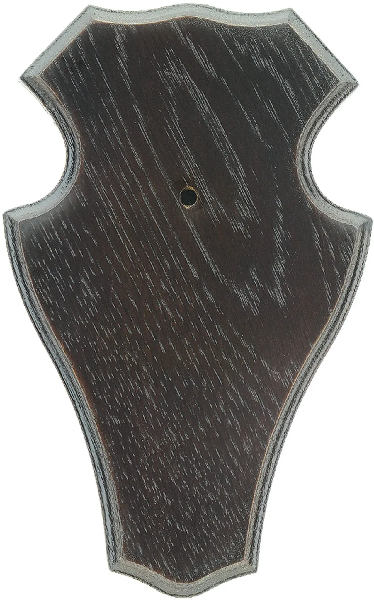 Gehörnbrettchen I dunkel mit Klammern