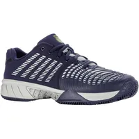K-Swiss Express Light 3 HB Tennis Shoe, Peacoat/Gray Violet/Lime