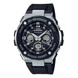 CASIO G-Shock GST-W300-1AJF G-Steel Atom Solar Uhr Herren Schwarz Analog Y861634