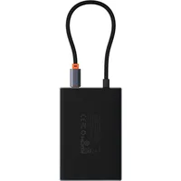 Baseus PioneerJoy 8in1 USB C hub HDMI Displayport, VGA Usb-a Und Usb-c-adapter – Grau