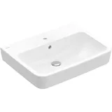Villeroy & Boch Waschtisch O.Novo (Ausführung: Waschtisch V&B O.Novo Square Keramik weiß. 1 Hahnloch m. Überlauf BxHxT 600x125x460mm)