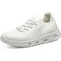 S.Oliver Mädchen Sneaker flach mit Chunky-Sohle Sportlich, Weiß (White),