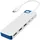 Hyper Hyper® HyperDrive Flex 5 USB-C Hub weiß/blau