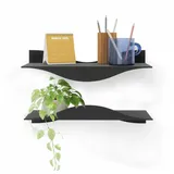 Umbra Wandregal 43 x 2 x 0 cm Schwarz