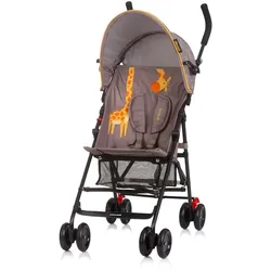 Chipolino Kinderwagen Amaya Buggy Sonnendach verstellbar, zusammenklappbar, Korb braun