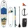 F2 SUP Board Set Comet 320 x 81 x 15 cm weiß