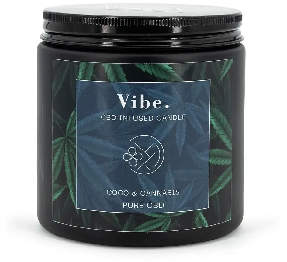 Candle Brothers Duftkerze CBD Vibe Coco Cannabis 350g