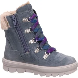 superfit Mädchen FLAVIA warm gefütterte Gore-Tex Stiefel, BLAU/LILA 8000