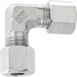 90° Winkel RVS 8mm - Rohrverschraubung für 8mm Gasrohre