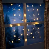 Spetebo LED - 80 cm - 5 Stränge mit 40 warm weiß mit Timer für Innen und Außen