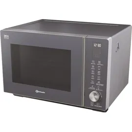 Bauknecht MF 259 SG Mikrowelle/Extra Space: Kombi Ohne Drehteller/My Menu/Crisp Fry/Spezialprogramme/Dampfgarfunktion inkl. Dampfgarbehälter/Heißluft/Quarz Grill/Auto Clean/ 25L
