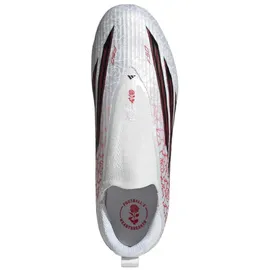 adidas F50 League Laceless FG/MG Cloud White / Core Black / Lucid Red 30