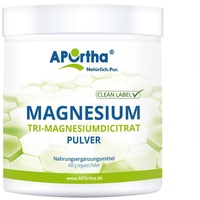 APOrtha Deutschland GmbH Tri-Magnesiumdicitrat Magnesium Pulver 400 g