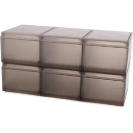 Joseph Joseph ShoeCase Premium 6er-Pack grau / grau