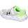Under Armour Surge 4 Kinder White/Hyper Green/Black 32