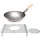 All'Grill Wok-Aufsatz 31 x 23 cm Edelstahl weiß