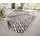 HANSE HOME Malta Wendeteppich 80 x 150 cm schwarz/creme