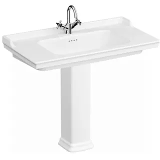 VitrA VALARTE Waschtisch optional mit Langsäule, verschiedene Größen