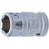 BGS Bit-Adapter mit Haltekugel Innenvierkant 12,5 mm (1/2") Innensechskant