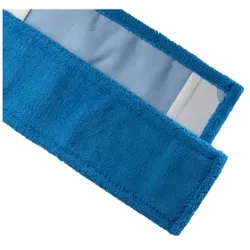 Mopptex Mikrofasermopp PREMIUM blau, Wischmopp für die Industrie und im Hygienebereich, 1 Stück, Breite: 40