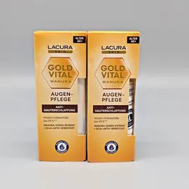 Lacura Gold Vital Augenpflege mit Manuka-Honig-Extrakt 15 ml