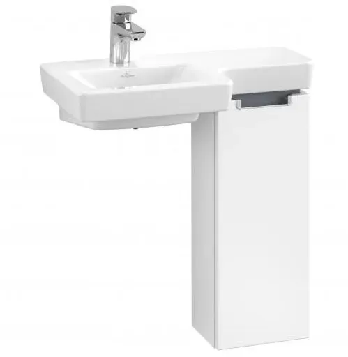 Villeroy & Boch Subway 2.0 Unterschrank A81801MS 24 x 62 x 18,7 cm, Anschlag rechts, weiss matt