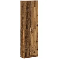 VidaXL Kleiderschrank Altholz 55x25x189 cm Holzwerkstoff