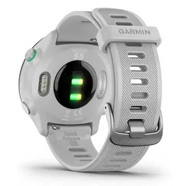 Garmin Forerunner 55 mit Silikon-Wechselarmband weiß