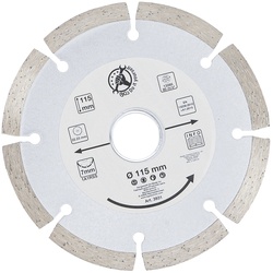 BGS DIY 3931 Segment Trennscheibe Durchmesser Ø 115mm