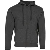 FRUIT OF THE LOOM Classic Hooded Sweat Jacket - dunkelgrau