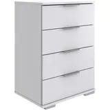 Möbel Boss Nachtschrank Easy 52 x 38 x 74 cm Weiß