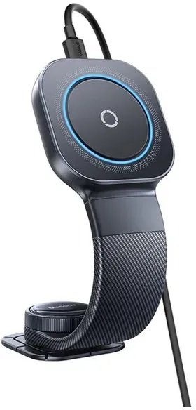 PrimeTrip C03Pro Dashboard Car Holder with Wireless Charger Compatible with MagSafe - Black