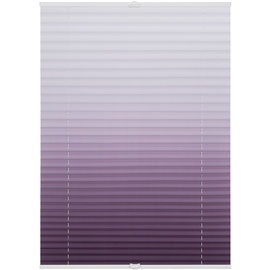 Lichtblick Plissee Klemmfix Farbverlauf 100 x 130 cm taupe/weiß