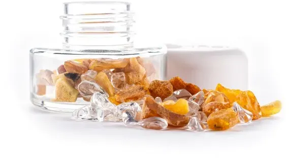 VitaJuwel Edelsteinmix inu! Crystal Jar Amber