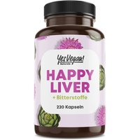 Yes Vegan Happy Liver, Leber, Artischocke & Mariendistel Kapseln 1x99 g