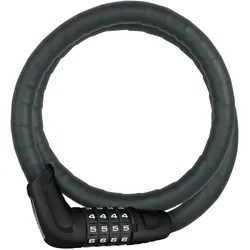 Panzerkabelschloss ABUS "Tresor 6615C SCLL" Gr. 85, schwarz, Sicherheitsschlösser, 85, Stahl, L:85cm