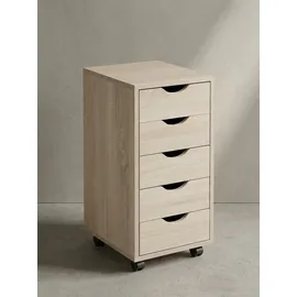 KADIMA DESIGN Kadima Rollcontainer 38 x 33 x 64 cm beige