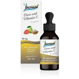 increase naturally Liposomale Eisen und Vitamin C Tropfen 180 ml