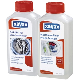 Xavax Waschmaschinen Pflege Set Entkalker + Reiniger 2 x 250 ml