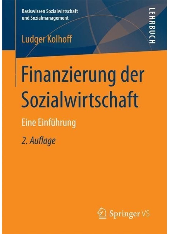 Finanzierung Der Sozialwirtschaft - Ludger Kolhoff, Kartoniert (TB)
