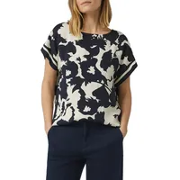 Comma, Bluse, blau, 36