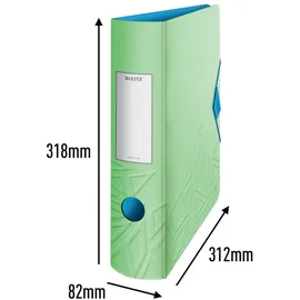 Leitz Active Urban Chic Ordner grün Kunststoff 8,2 cm DIN A4