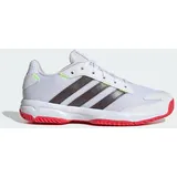 adidas Stabil Junior White/Aurora Met./Semi Lucid Red 35