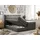 MKS Meble Boxspringbett 7-Zonen Taschenfederkernmatratze und Topper - PREMIUM-10-KING - 160x200cm - Dunkelgrau - H4 - Dunkelgrau