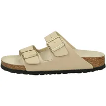 Birkenstock Arizona Birko-Flor schmal triples sandcastle oyster 41
